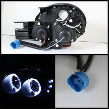 Load image into Gallery viewer, 224.72 Spyder Projector Headlights Dodge Neon (2003-2005) with LED Halo - Black - Redline360 Alternate Image