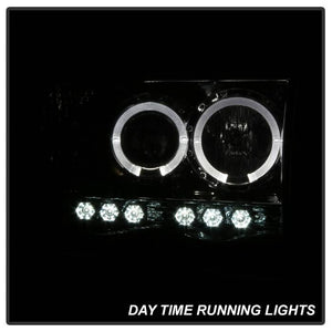 276.92 Spyder Projector Headlights Dodge Ram 1500 (2002-2005) Ram 2500/3500 (2003-2005) with CCFL Halo / LED Halo / Light Bar / Version 2 with Light Bar DRL / with High-Powered LED Module - Redline360