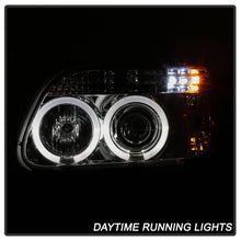 Load image into Gallery viewer, 250.82 Spyder Projector Headlights Ford Explorer (1995-2001) 1PC with LED Halo - Black / Chrome - Redline360 Alternate Image