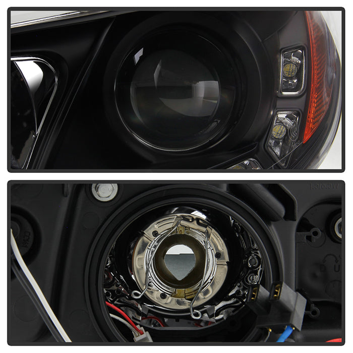 Spyder Projector Headlights Ford Focus (2012-2014) Halogen Model with ...