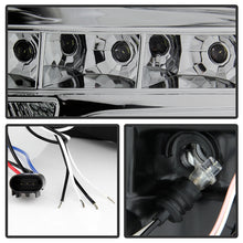 Load image into Gallery viewer, Spyder Projector Headlights Ford F150 (2009-2014) Halogen Model with - CCFL Halo / LED Halo / Light Bar DRL / Switch Back Turn Signal Light Bar - with CCFL Halo - Black Alternate Image