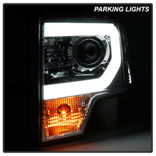 Load image into Gallery viewer, 353.48 Spyder Projector Headlights Ford F150 (2009-2014) Halogen Model with - CCFL Halo / LED Halo / Light Bar DRL / Switch Back Turn Signal Light Bar - Redline360 Alternate Image
