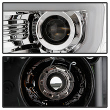 Load image into Gallery viewer, Spyder Projector Headlights Ford F150 (2009-2014) Halogen Model with - CCFL Halo / LED Halo / Light Bar DRL / Switch Back Turn Signal Light Bar - with CCFL Halo - Black Alternate Image