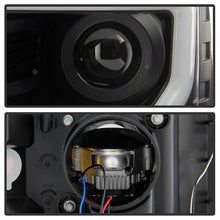 Load image into Gallery viewer, Spyder Projector Headlights Ford F150 (2013-2014) w/ Light Bar DRL - Apex / Signature Series - Spyder Signature Series - Black Alternate Image