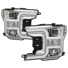 Load image into Gallery viewer, Spyder Projector Headlights Ford F150 (2018-2019) Halogen Model - without / with LED Sequential Turn Signal - without Sequential Turn Signal - Black Alternate Image
