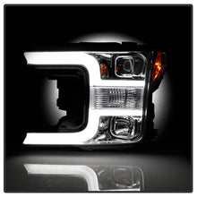 Load image into Gallery viewer, Spyder Projector Headlights Ford F150 (2018-2019) Halogen Model - without / with LED Sequential Turn Signal - without Sequential Turn Signal - Black Alternate Image