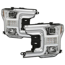 Load image into Gallery viewer, Spyder Projector Headlights Ford F150 (2018-2019) Halogen Model - without / with LED Sequential Turn Signal - without Sequential Turn Signal - Black Alternate Image