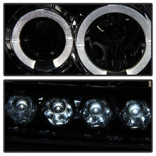 Load image into Gallery viewer, Spyder Projector Headlights Ford F150 (1997-2003) Expedition (1997-2002) 1PC with LED Halo / CCFL Halo / Light Bar / Light Bar Version 2 - with LED Halo - Black Alternate Image
