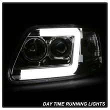 Load image into Gallery viewer, 198.62 Spyder Projector Headlights Ford F150 (1997-2003) Expedition (1997-2002) 1PC - with LED Halo / CCFL Halo / Light Bar / Light Bar Version 2 - Redline360 Alternate Image