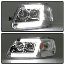 Load image into Gallery viewer, 198.62 Spyder Projector Headlights Ford F150 (1997-2003) Expedition (1997-2002) 1PC - with LED Halo / CCFL Halo / Light Bar / Light Bar Version 2 - Redline360 Alternate Image