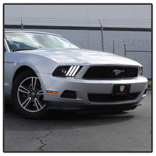 Load image into Gallery viewer, Spyder Projector Headlights Ford Mustang (2010-2014) Halogen Model with LED Sequential Turn Signals - Black - Default Title Alternate Image