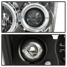 Load image into Gallery viewer, Spyder Projector Headlights Ford F250 F350 F450 Super Duty (08-10) High-Power LED Module Equipped / Halogen Style - High-Power LED Module Equipped - Black Alternate Image