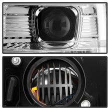 Load image into Gallery viewer, Spyder Projector Headlights Ford F250 F350 F450 Super Duty (08-10) High-Power LED Module Equipped / Halogen Style - High-Power LED Module Equipped - Black Alternate Image