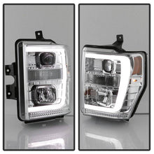 Load image into Gallery viewer, 423.08 Spyder Projector Headlights Ford F250/350/450 Super Duty (2008-2010) High-Power LED Module Equipped / Standard Style - Redline360 Alternate Image
