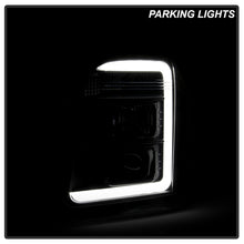 Load image into Gallery viewer, Spyder V2 Projector Headlights GMC Yukon (2007-2014 ) w/ LED Light Bar DRL - Black or Chrome - Black Alternate Image