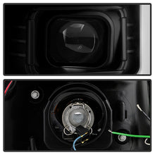 Load image into Gallery viewer, Spyder V2 Projector Headlights GMC Yukon (2007-2014 ) w/ LED Light Bar DRL - Black or Chrome - Black Alternate Image