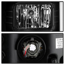 Load image into Gallery viewer, Spyder V2 Projector Headlights GMC Yukon (2007-2014 ) w/ LED Light Bar DRL - Black or Chrome - Black Alternate Image