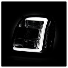 Load image into Gallery viewer, Spyder V2 Projector Headlights GMC Yukon (2007-2014 ) w/ LED Light Bar DRL - Black or Chrome - Black Alternate Image