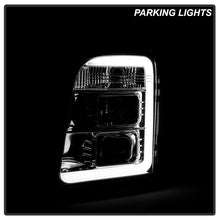 Load image into Gallery viewer, Spyder V2 Projector Headlights GMC Yukon (2007-2014 ) w/ LED Light Bar DRL - Black or Chrome - Black Alternate Image
