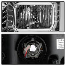 Load image into Gallery viewer, Spyder V2 Projector Headlights GMC Yukon (2007-2014 ) w/ LED Light Bar DRL - Black or Chrome - Black Alternate Image