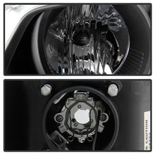 Load image into Gallery viewer, 205.00 Spyder Projector Headlights Honda Accord (1994-1997) 1PC with LED Halo - Amber Reflector - Black - Redline360 Alternate Image