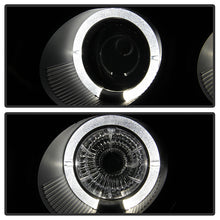 Load image into Gallery viewer, 205.00 Spyder Projector Headlights Honda Accord (1994-1997) 1PC with LED Halo - Amber Reflector - Black - Redline360 Alternate Image
