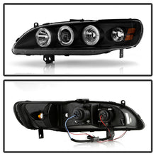 Load image into Gallery viewer, Spyder Projector Headlights Honda Accord (1998-2002) LED Halo - Black - Default Title Alternate Image