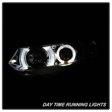 Load image into Gallery viewer, 219.50 Spyder Projector Headlights Honda Civic Coupe (2006-2008) with LED Halo - Black / Chrome - Redline360 Alternate Image