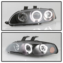 Load image into Gallery viewer, Spyder Projector Headlights Honda Civic EG (92-95) 1 Piece LED Halo for Coupe / Sedan - 2/3Dr - Black Alternate Image