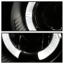 Load image into Gallery viewer, Spyder Projector Headlights Honda Civic EG (92-95) 1 Piece LED Halo for Coupe / Sedan - 2/3Dr - Black Alternate Image