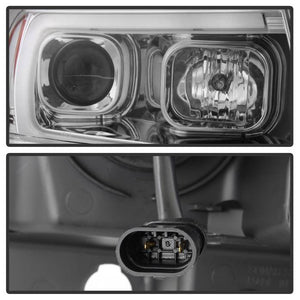276.92 Spyder Projector Headlights Jeep Grand Cherokee (1999-2004) - CCFL Halo / LED Halo / Light Bar Type - Redline360