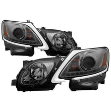 Load image into Gallery viewer, Spyder Projector Headlights Lexus GS300 GS350 GS450 GS460 (06-11) w/ DRL LED - Black / Smoke - DRL LED - Smoke Alternate Image