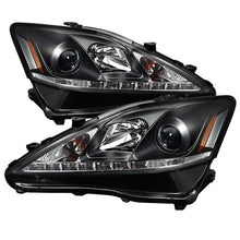 Load image into Gallery viewer, 442.80 Spyder Projector Headlights Lexus IS250/IS350 (2006-2010) w/ LED DRL - Black / Black Smoke - Redline360 Alternate Image