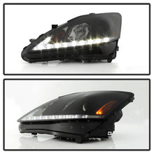 Load image into Gallery viewer, 442.80 Spyder Projector Headlights Lexus IS250/IS350 (2006-2010) w/ LED DRL - Black / Black Smoke - Redline360 Alternate Image