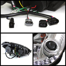 Load image into Gallery viewer, Spyder Projector Headlights Mercedes Benz SLK (2005-2010) with DRL for - Halogen / HID Type only - Halogen Model - Black Alternate Image