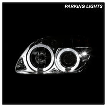 Load image into Gallery viewer, Spyder Projector Headlights Mercedes Benz SLK (1998-2004) 1PC with LED Halo - Black / Chrome - Black Alternate Image