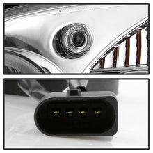 Load image into Gallery viewer, Spyder Projector Headlights Mercedes Benz SLK (1998-2004) 1PC with LED Halo - Black / Chrome - Black Alternate Image