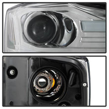 Load image into Gallery viewer, 316.94 Spyder Projector Headlights Nissan Titan (2004-2015) Armada (2004-2007) with CCFL Halo / Version 2 Style / LED Halo - Redline360 Alternate Image