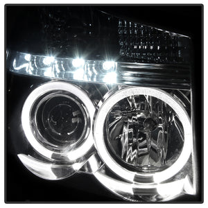 316.94 Spyder Projector Headlights Nissan Titan (2004-2015) Armada (2004-2007) with CCFL Halo / Version 2 Style / LED Halo - Redline360