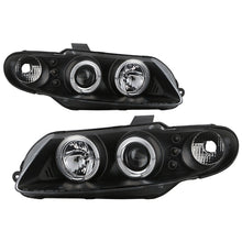 Load image into Gallery viewer, 319.08 Spyder Projector Headlights Pontiac GTO (2004-2006) with LED Halo - Black / Chrome / Smoke - Redline360 Alternate Image