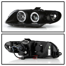 Load image into Gallery viewer, 319.08 Spyder Projector Headlights Pontiac GTO (2004-2006) with LED Halo - Black / Chrome / Smoke - Redline360 Alternate Image