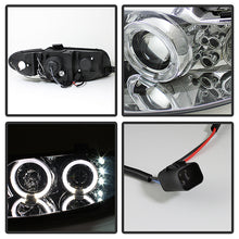 Load image into Gallery viewer, 319.08 Spyder Projector Headlights Pontiac GTO (2004-2006) with LED Halo - Black / Chrome / Smoke - Redline360 Alternate Image