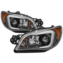 Load image into Gallery viewer, 362.76 Spyder Projector Headlights Subaru WRX (2006-2007) with Light Bar DRL - HID / Halogen Model only - Redline360 Alternate Image