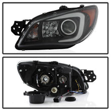 Load image into Gallery viewer, 362.76 Spyder Projector Headlights Subaru WRX (2006-2007) with Light Bar DRL - HID / Halogen Model only - Redline360 Alternate Image