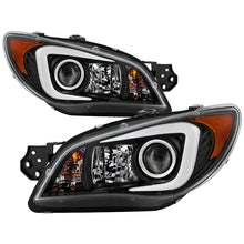 Load image into Gallery viewer, 362.76 Spyder Projector Headlights Subaru WRX (2006-2007) with Light Bar DRL - HID / Halogen Model only - Redline360 Alternate Image