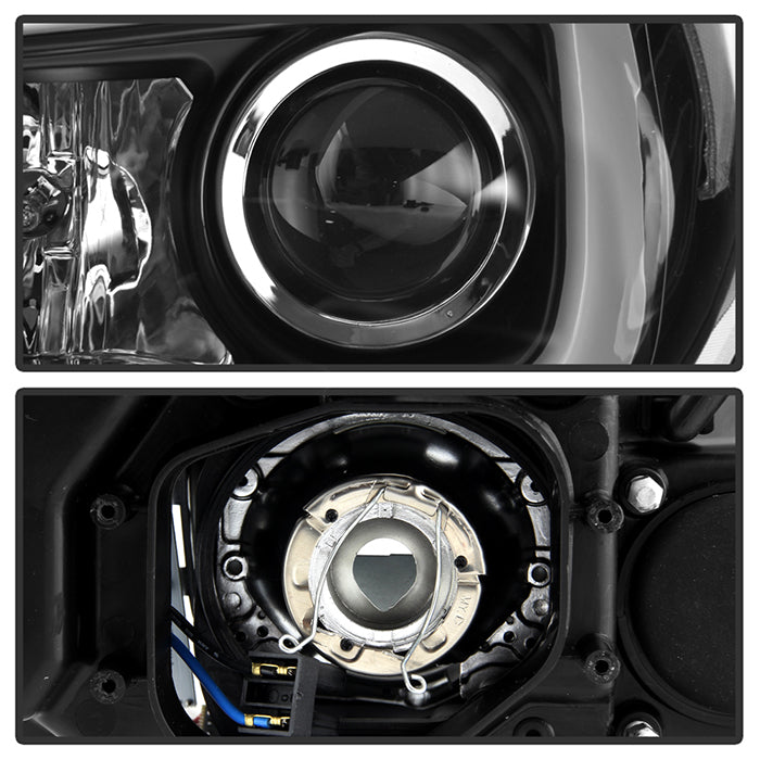 Spyder Projector Headlights Subaru WRX (2006-2007) with Light Bar DRL ...