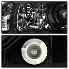 Load image into Gallery viewer, Spyder Projector Headlights Subaru Impreza &amp; WRX (2008-2014) w/ LED Light Bar - Cars w/ OEM HID - Black Alternate Image