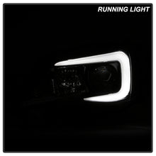 Load image into Gallery viewer, Spyder Projector Headlights Subaru Impreza &amp; WRX (2008-2014) w/ LED Light Bar - Cars w/ OEM HID - Black Alternate Image