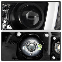Load image into Gallery viewer, Spyder Projector Headlights Subaru Impreza &amp; WRX (2008-2014) w/ LED Light Bar - Cars w/ OEM HID - Black Alternate Image