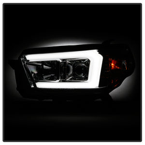 363.34 Spyder Projector Headlights Toyota 4Runner (2010-2013) - Black / Chrome - Redline360